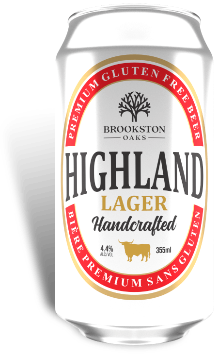 Highland Lager - Gluten-Free Beer by Brookston Oaks