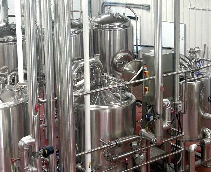 Gluten-free Brewing Tanks at Brookston Oaks Canada