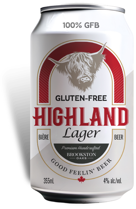 Highland Lager - Gluten-Free Beer by Brookston Oaks